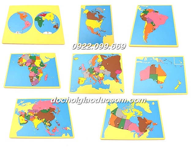 Kệ địa lý 5 châu lục 8 tầng - Giáo cụ Montessori Kệ Địa Lý 5 Châu Lục 8 Tầng - Giáo Cụ Montessori