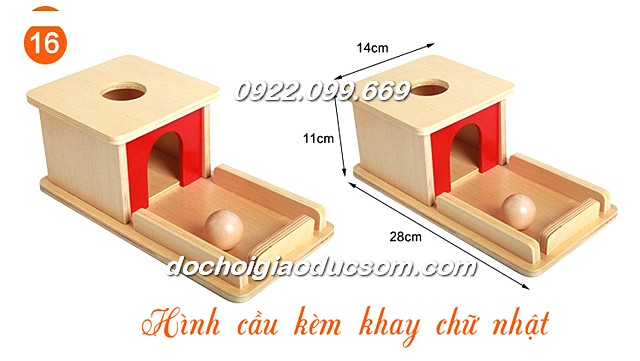 Bộ 20 món giáo cụ Montessori 0-3 tuổi hàng đẹp, giá rẻ, chất lượng