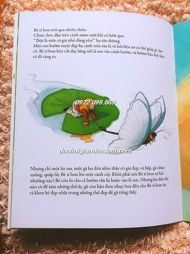 Cô bé tí hon - Cổ tích thế giới kinh điển cho bé Cô Bé Tí Hon - Cổ Tích Thế Giới Kinh Điển Cho Bé