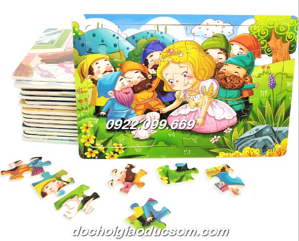 Puzzle ghép hình gỗ 30 mảnh nhiều mẫu siêu đẹp - 1. Bạch tuyết giá tốt