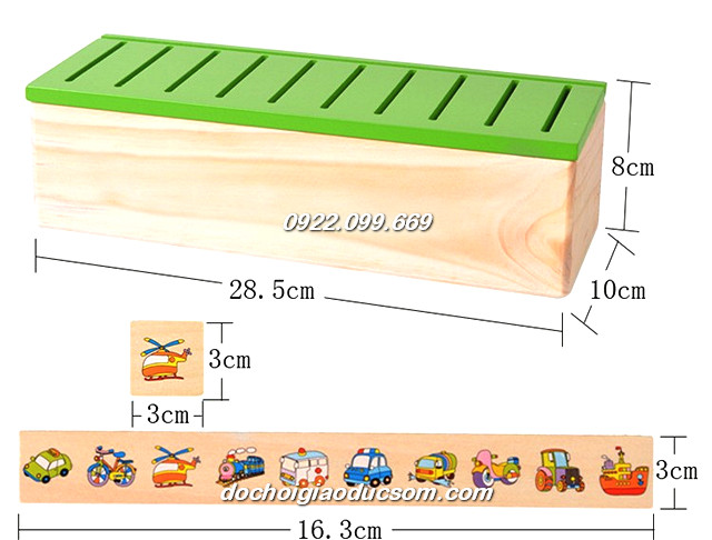 Hộp phân loại - gỗ đẹp - category box