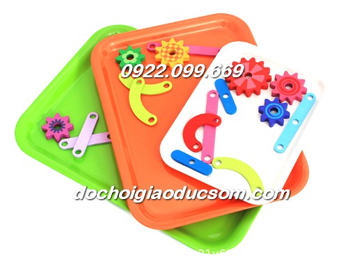 Khay nhựa trắng Mon 29CM*39CM - KHAY MONTESSORI cỡ TO  - Giáo cụ Montessori giá rẻ