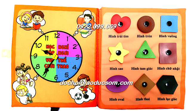 sách vải an toàn giá rẻ cho bé đà nẵng