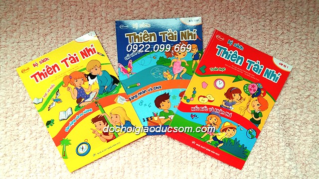 Thiên tài nhí - bộ 3 cuốn