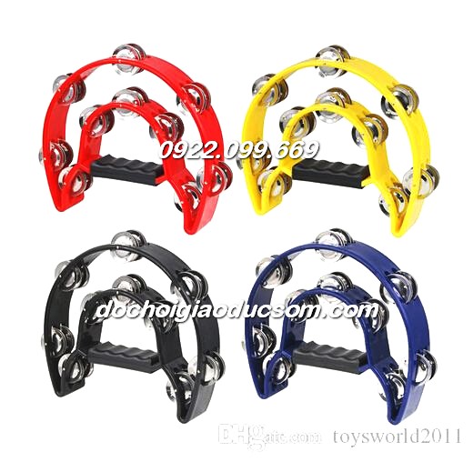 Half Moon Tambourine Trống lắc hàng đẹp, chất lượng, giá rẻ