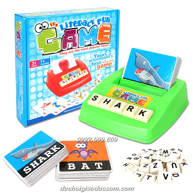 Bộ ghép chữ tiếng anh - Literacy fun