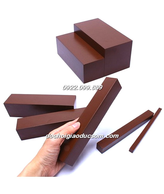 thang nâu giáo cụ montessori giá rẻ hồ chí minh