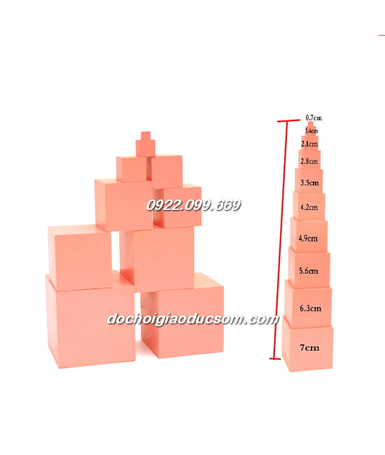 tháp hồng giáo cụ montessori