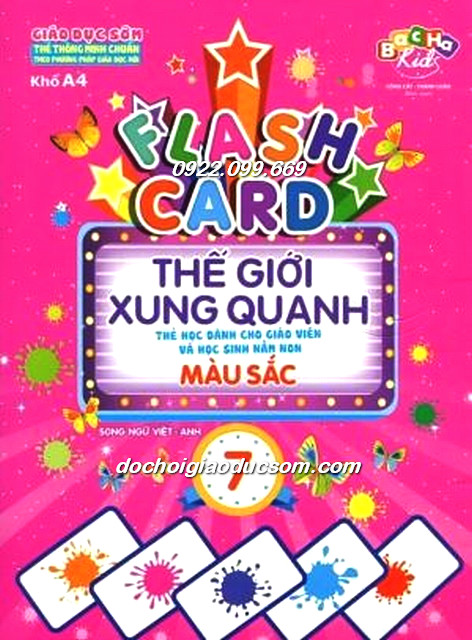 Flashcard 7 - Màu Sắc Giá rẻ