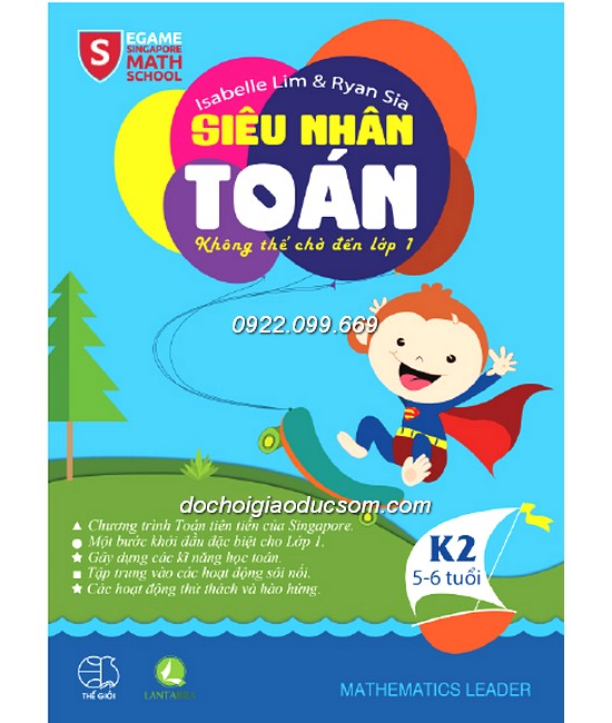 Siêu nhân toán học - Bộ 2 cuốn Siêu Nhân Toán Học - Bộ 2 Cuốn
