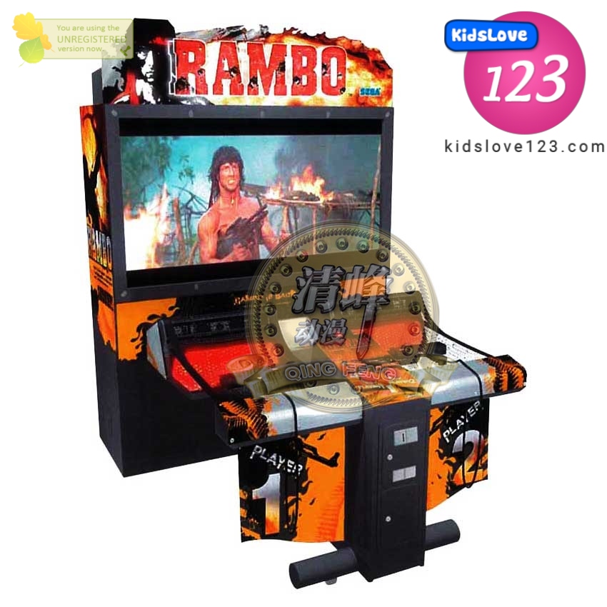 MÁY GAME THÙNG BẮN SÚNG RAMBO