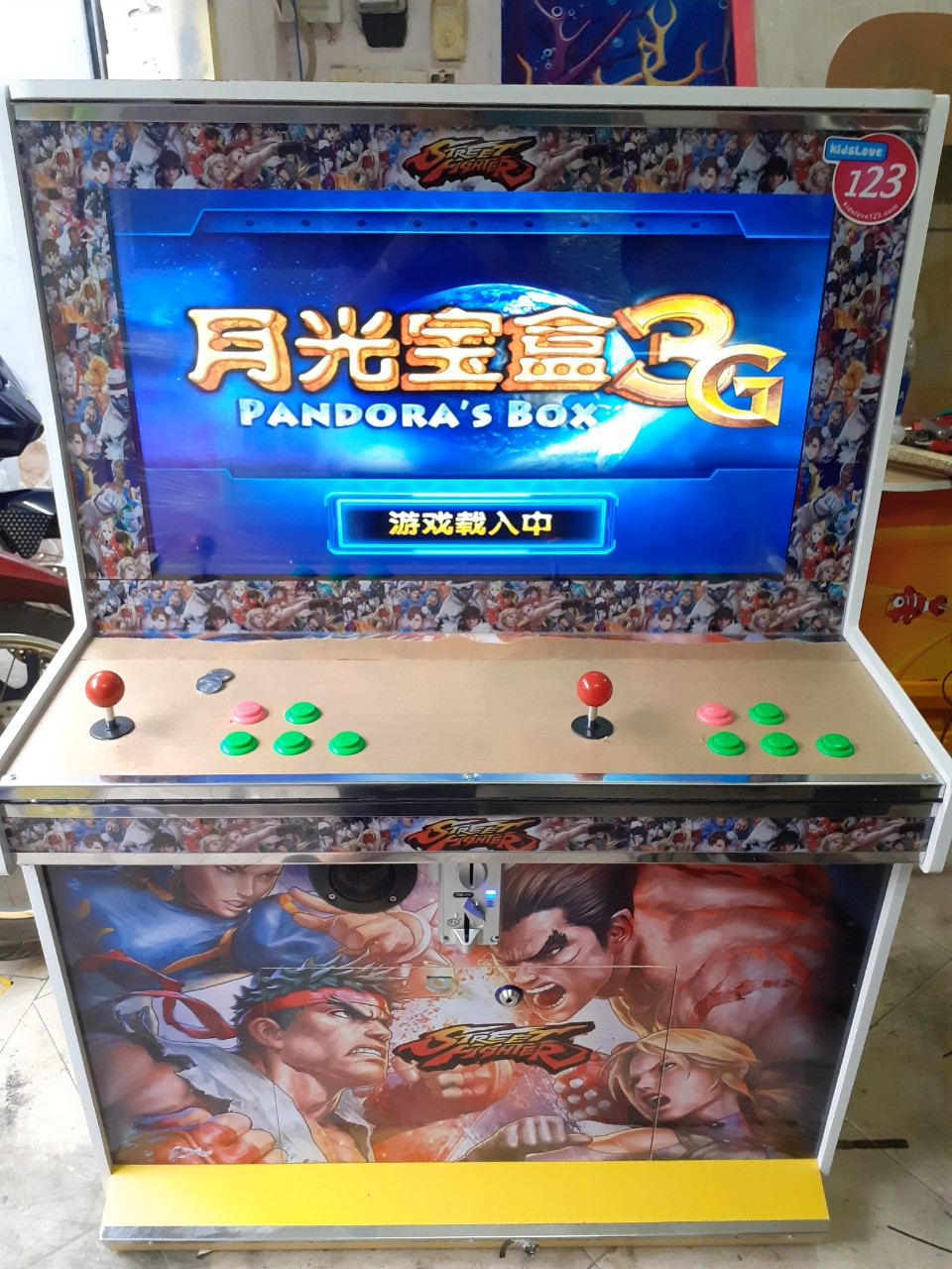 Máy Game Thùng Đối Kháng 32 inch