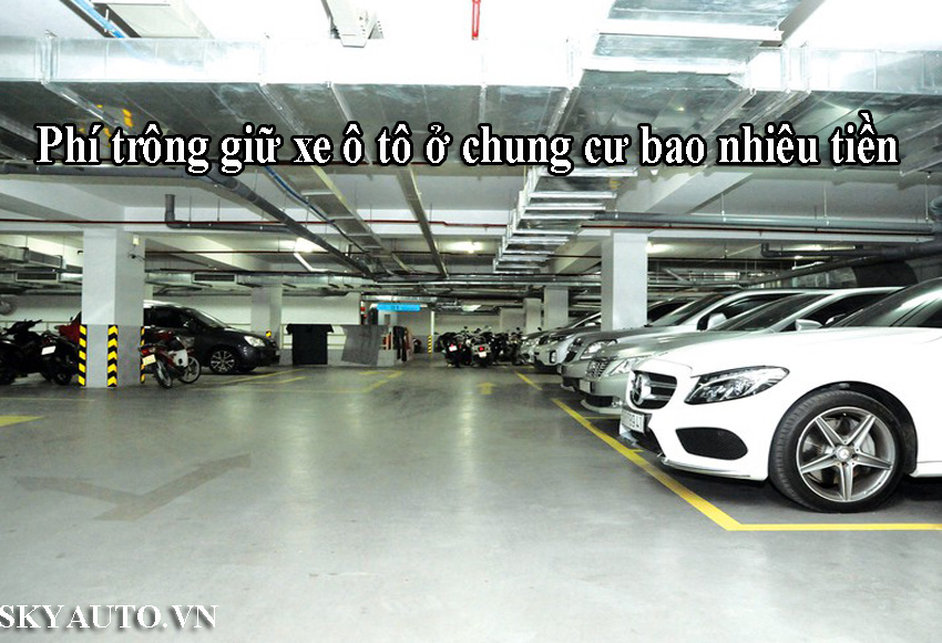 Quy định phí trông giữ ô tô tại chung cư