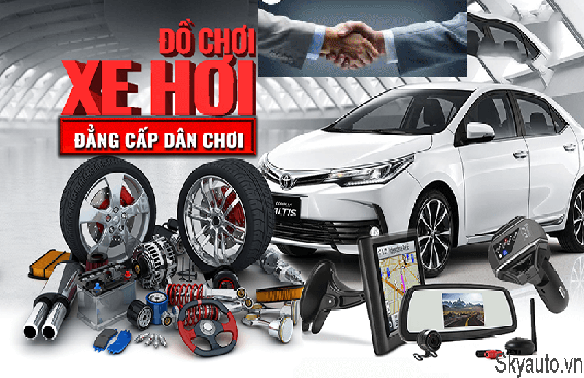 Tổng phụ kiện đồ chơi ô tô SKYAUTO