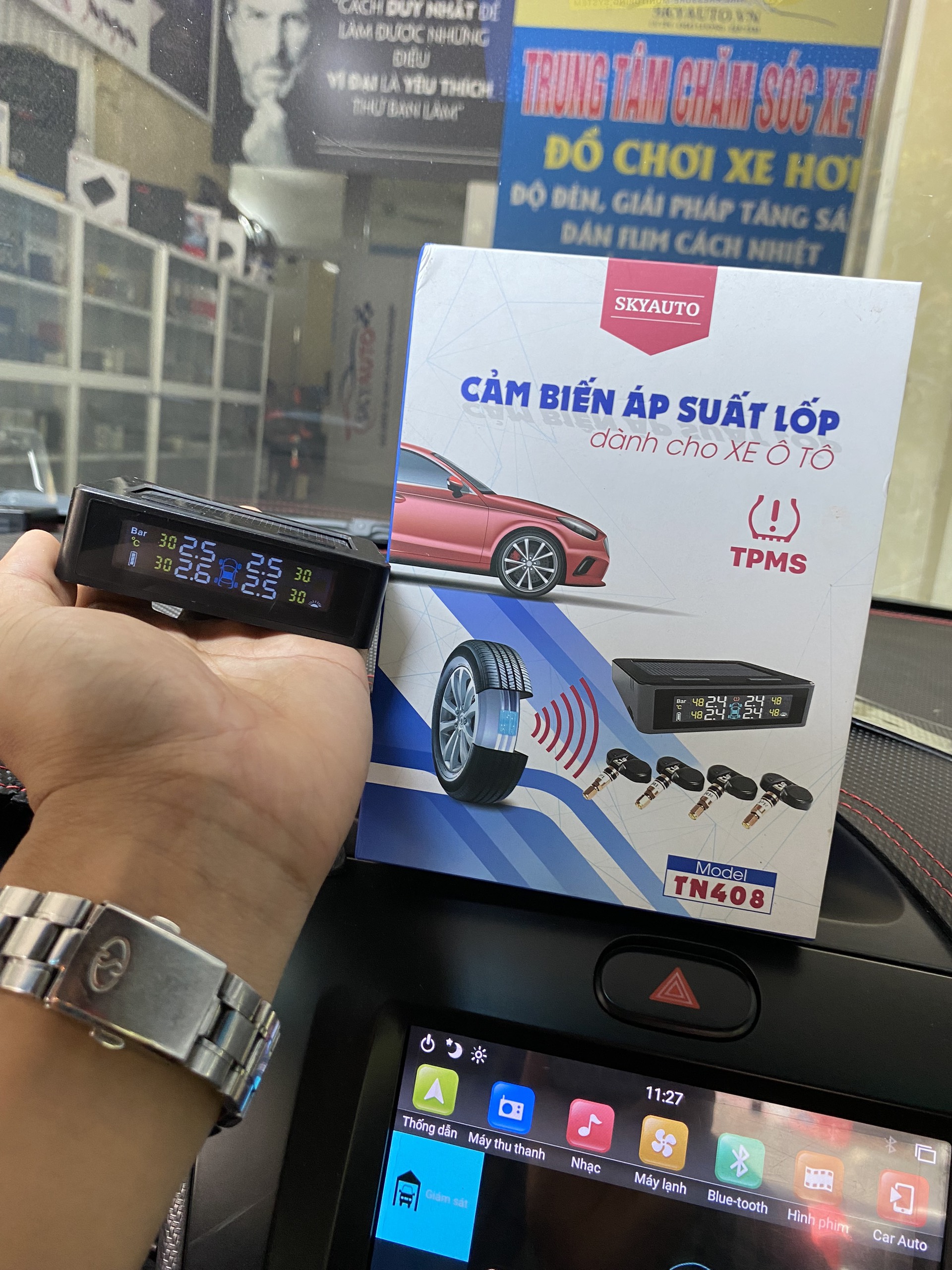 Top thương hiệu cảm biến áp suất lốp uy tín tại Việt Nam