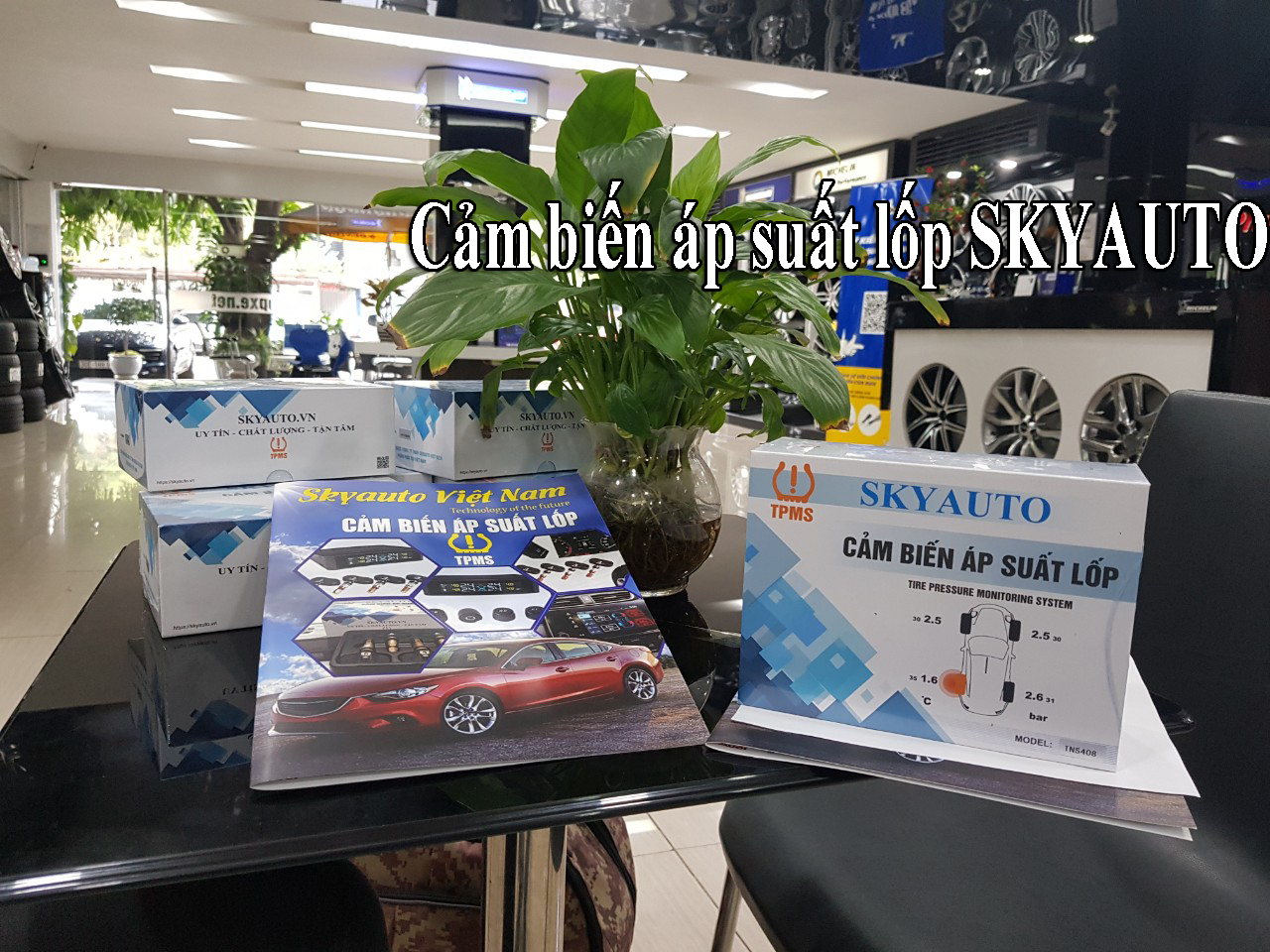 Cảm biến áp suất lốp skyauto