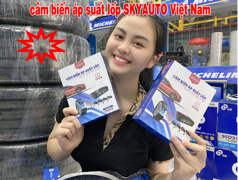 Thương hiệu cảm biến áp suất lốp SKYAUTO Việt Nam đang làm mưa gió trên thị trường