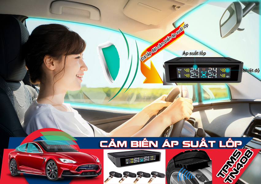 Cảm biến áp suất lốp- Thương hiệu 10 năm trên thị trường SKYAUTO