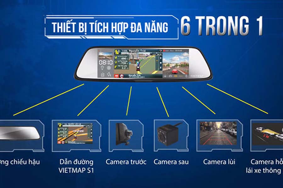 Những mẫu camera hành trình cao cấp được ưa chuộng nhất hiện nay