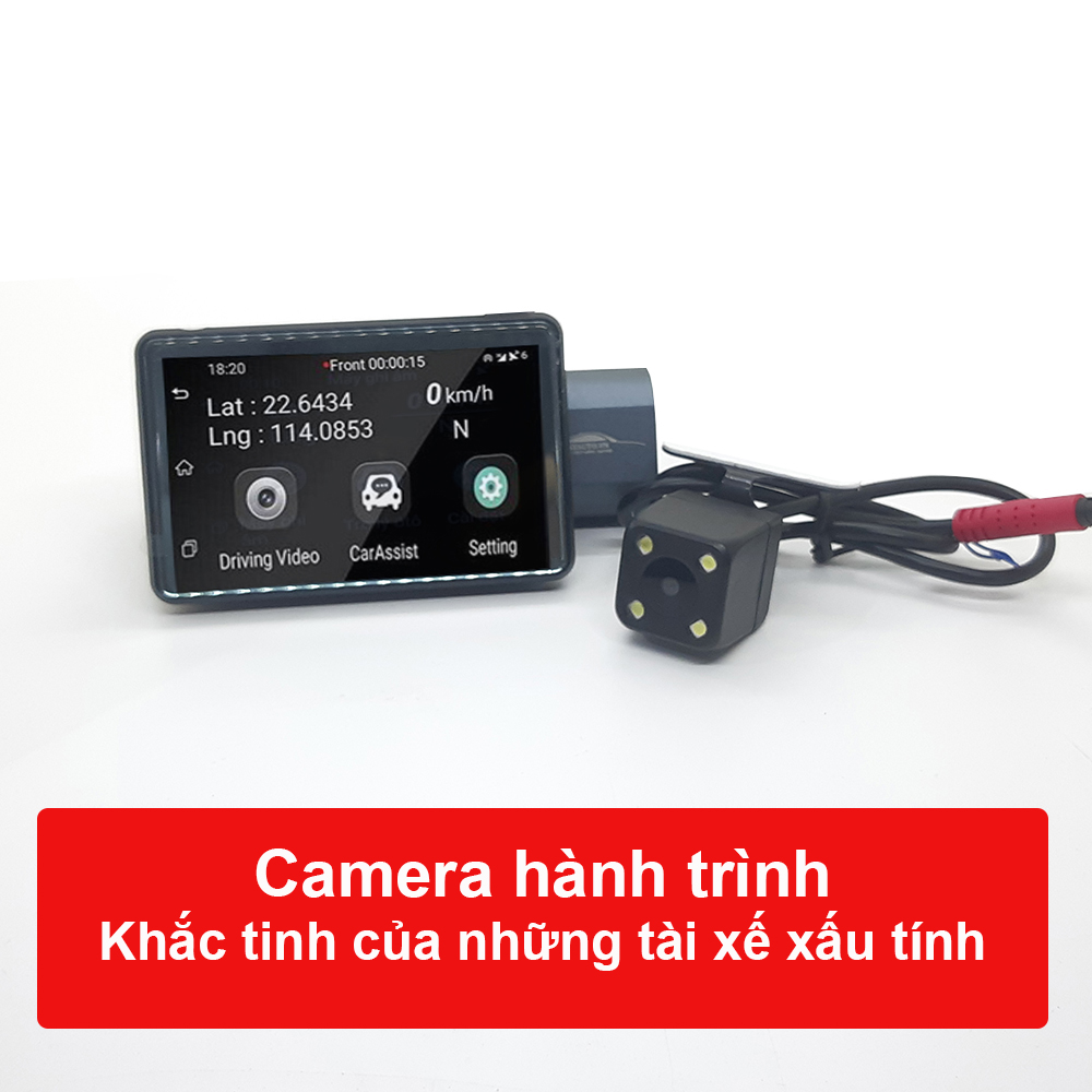 Camera hành trình – khắc tinh của những tài xế xấu tính