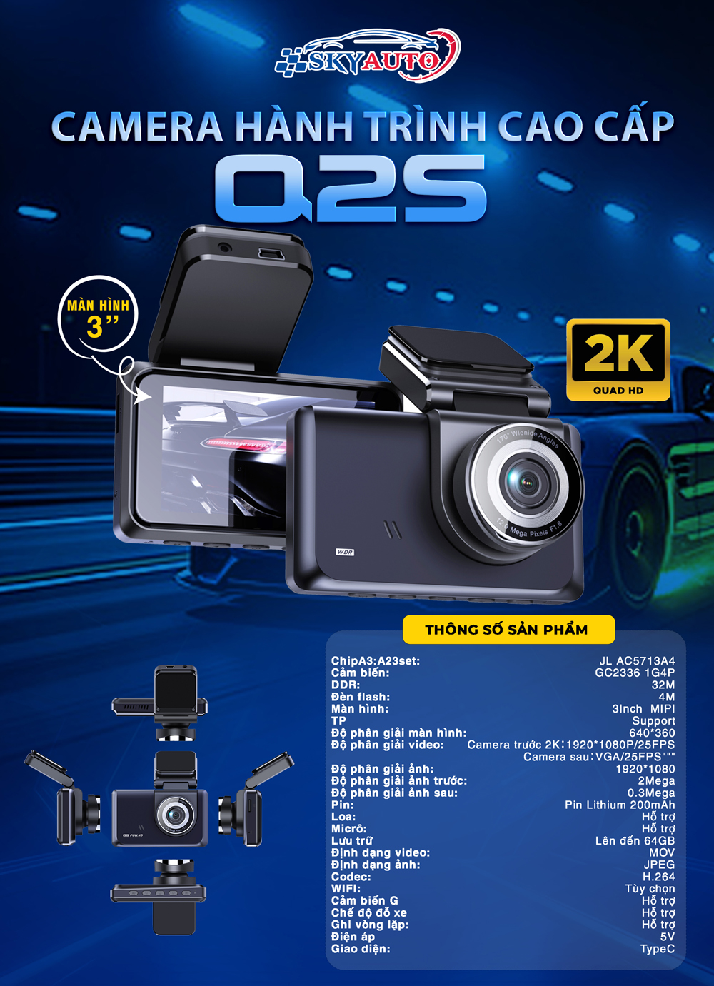 Camera hành trình SKyauto