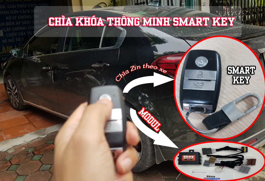 Độ start stop và Smartkey cho xe ô tô và những điều cần biết