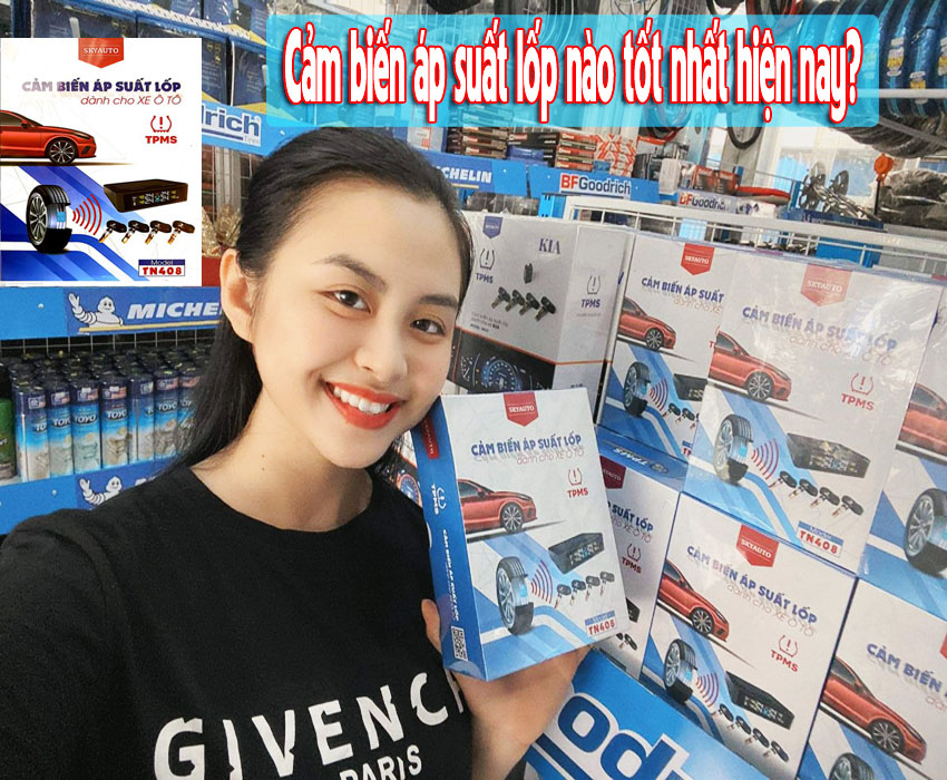 Cảm biến áp suất lốp Hà Nội giá tốt- SKYAUTO TPMS
