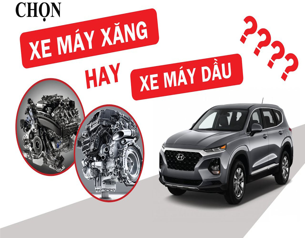 Nên mua ô tô máy xăng hay máy dầu?