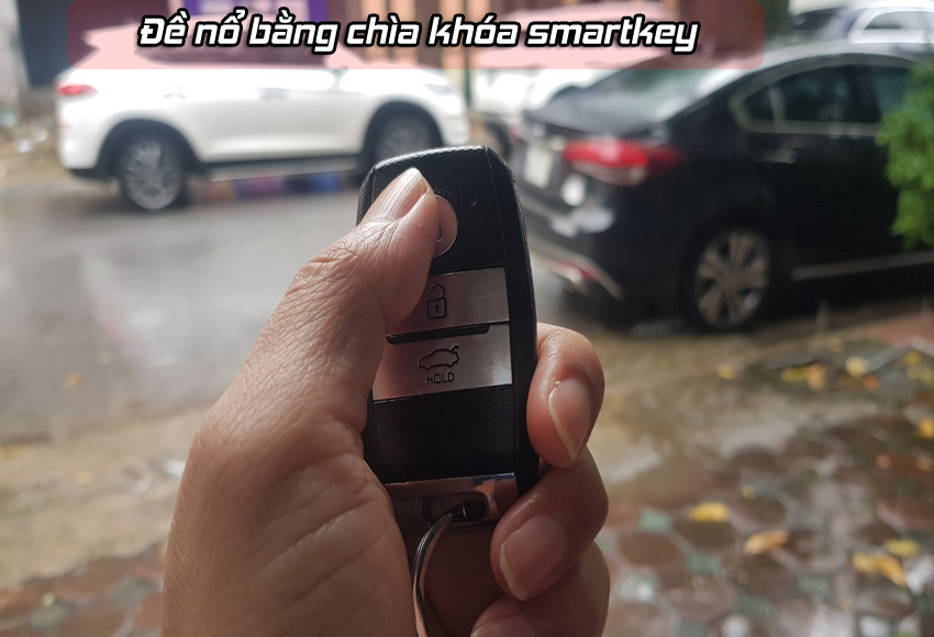 hệ thống đề nổ từ xa ô tô- smartkey