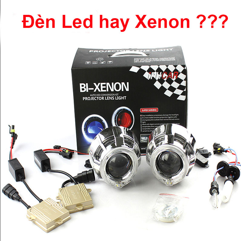 Nên lắp đèn Led hay Xenon cho xe ô tô?