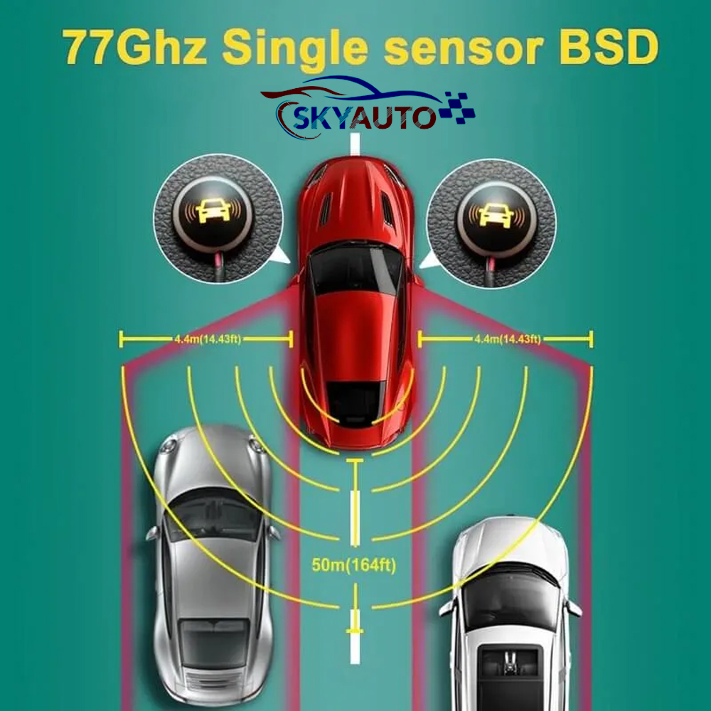 BSD Cảnh báo điểm mù cao cấp nhất thị trường F77