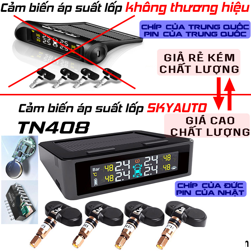 Tại sao lại nên mua cảm biến áp suất lốp.