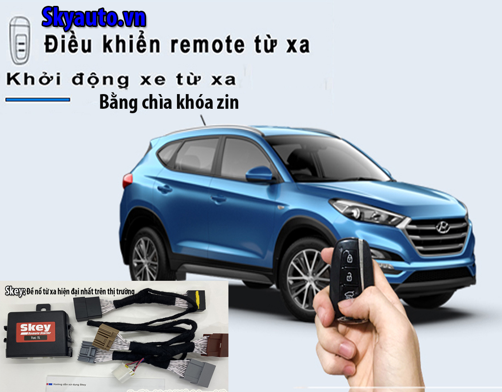 Tại sao lại chọn đề nổ từ xa Skey? Cắm giắc zin nhập khẩu Hàn Quốc