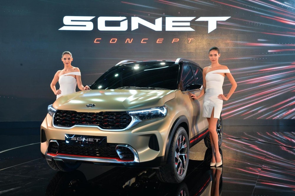 Kia Sonet đàn em của Kia Seltos chuẩn bị ra mắt