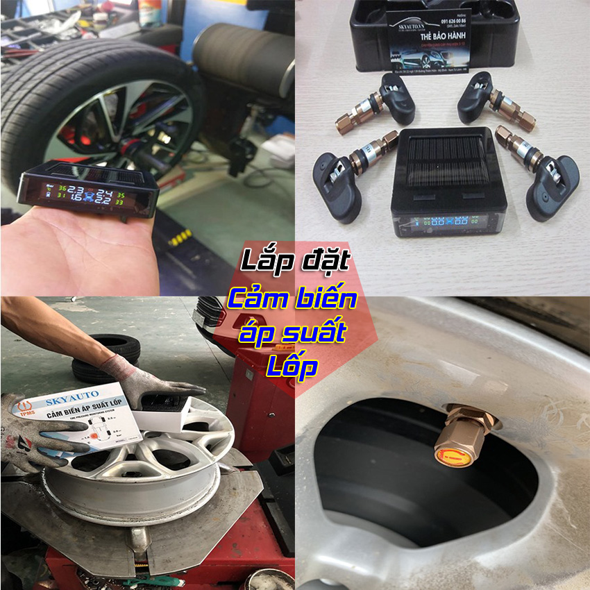 SKYAUTO Cảm biến áp suất lốp hàng đầu Việt Nam