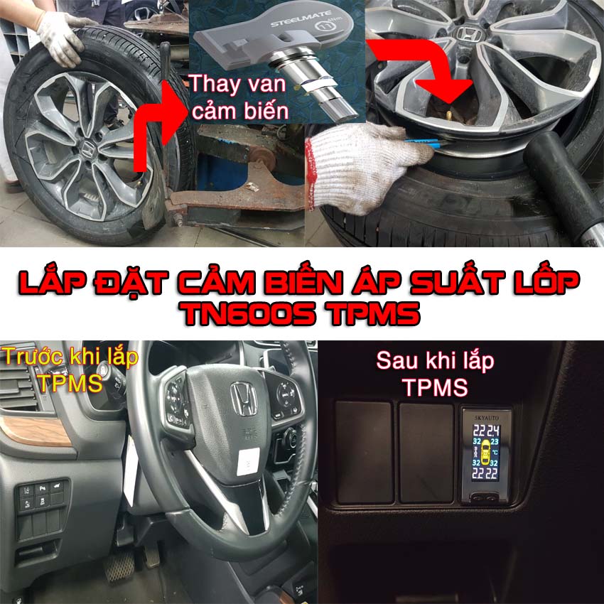 Cảm biến áp suất lốp Honda HRV Chính hãng