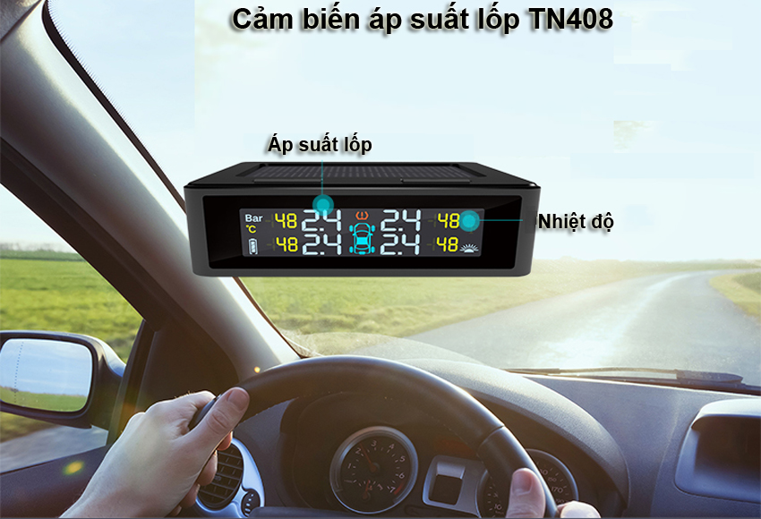 Cảm biến áp suất lốp TN408 sử dụng cho mọi loại xe ô tô- Skyauto