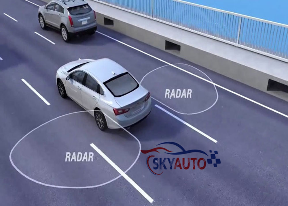 Radar cảnh báo điểm mù ô tô BSD thương hiệu SKYAUTO.
