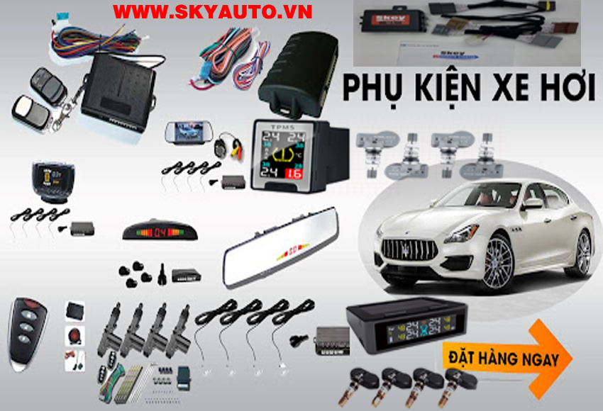 Đơn vị cung cấp phụ kiện ô tô chất lượng nhất Việt Nam SKYAUTO