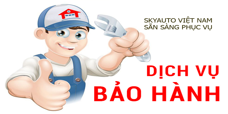 Bảo hành cảm biến áp suất lốp- Skyauto