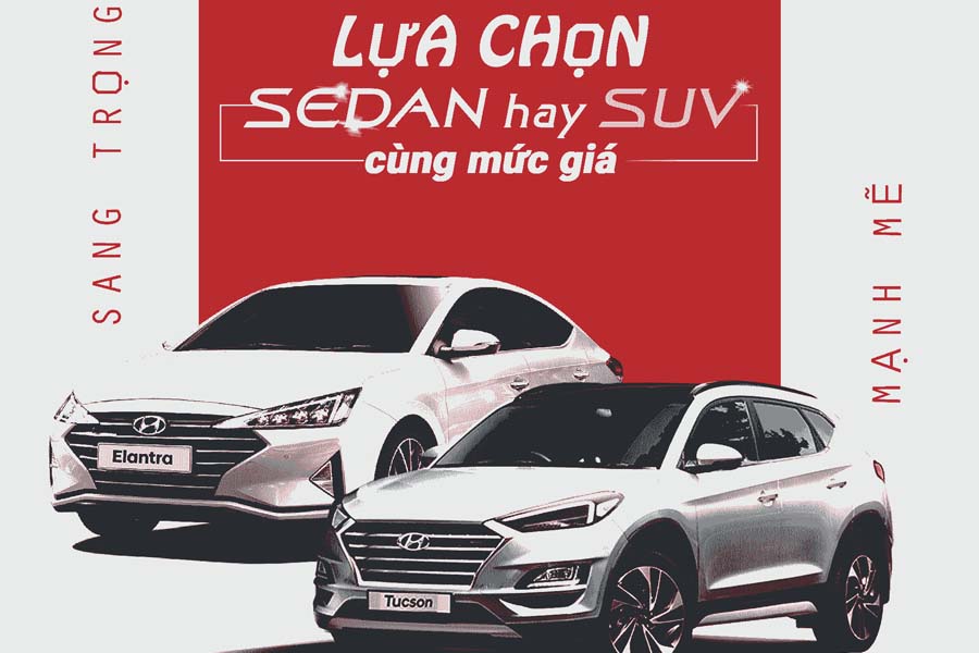 Sedan và SUV: Nên chọn xe nào?