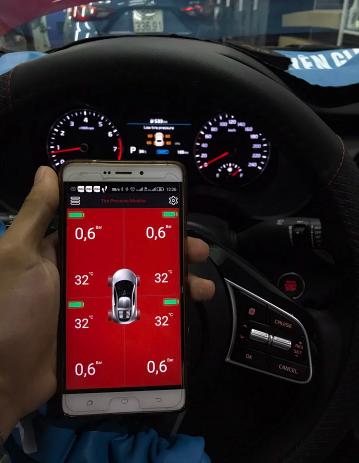 Tải mã QR trên App điện thoại cài Cảm biến áp suất lốp TPMS- App TPMS