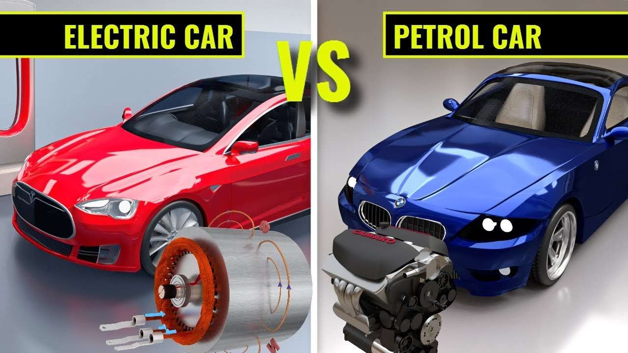 So sánh xe ô tô điện và ô tô xăng
