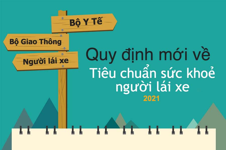 Quy định tiêu chuẩn sức khỏe của người lái xe 2021