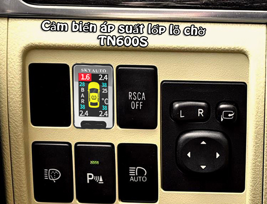 Cảm biến áp suất lốp lỗ chờ zin theo xe Honda, Toyota, Mitsubishi- TPMS Zin xe Nhật