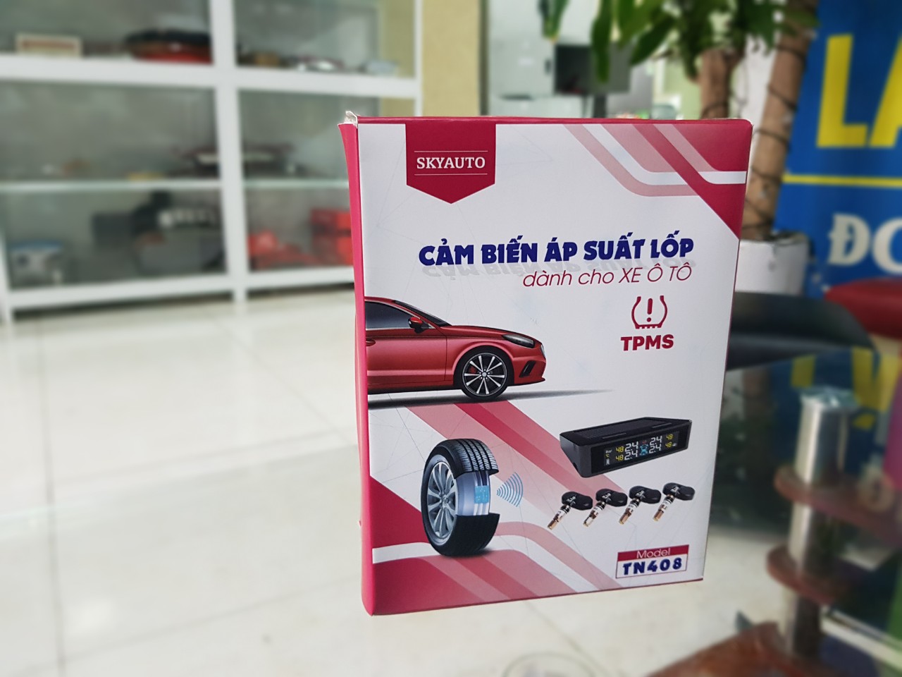 Cảm biến áp suất lốp tại Sài gòn thương hiệu SKYAUTO