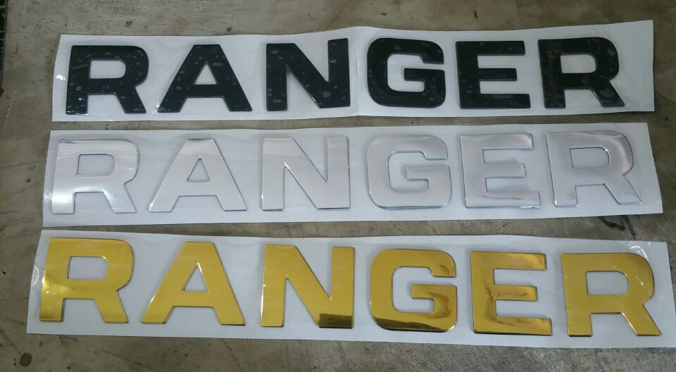 CHỮ RANGER NỔI 3D Phụ kiện ô tô SkyAuto Việt Nam