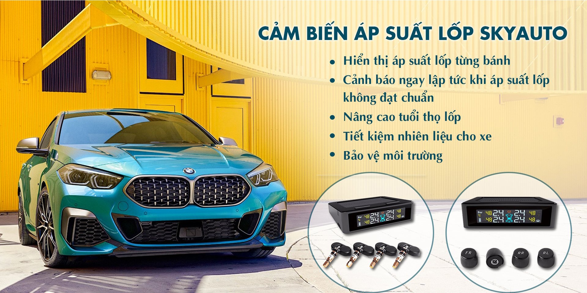 Cảm biến áp suất lốp Skyauto 