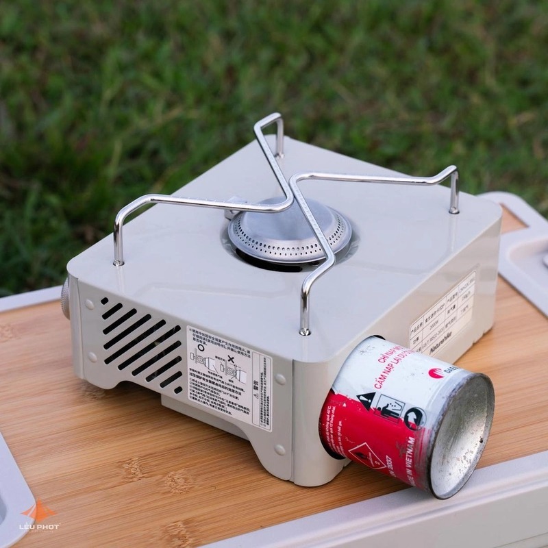 Bếp gas dã ngoại chính hãng, chống gió, gọn nhẹ