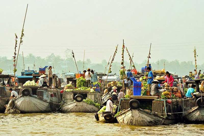 Chợ nổi Cái Răng : TOP 5 chợ nổi đẹp và thú vị nhất châu Á